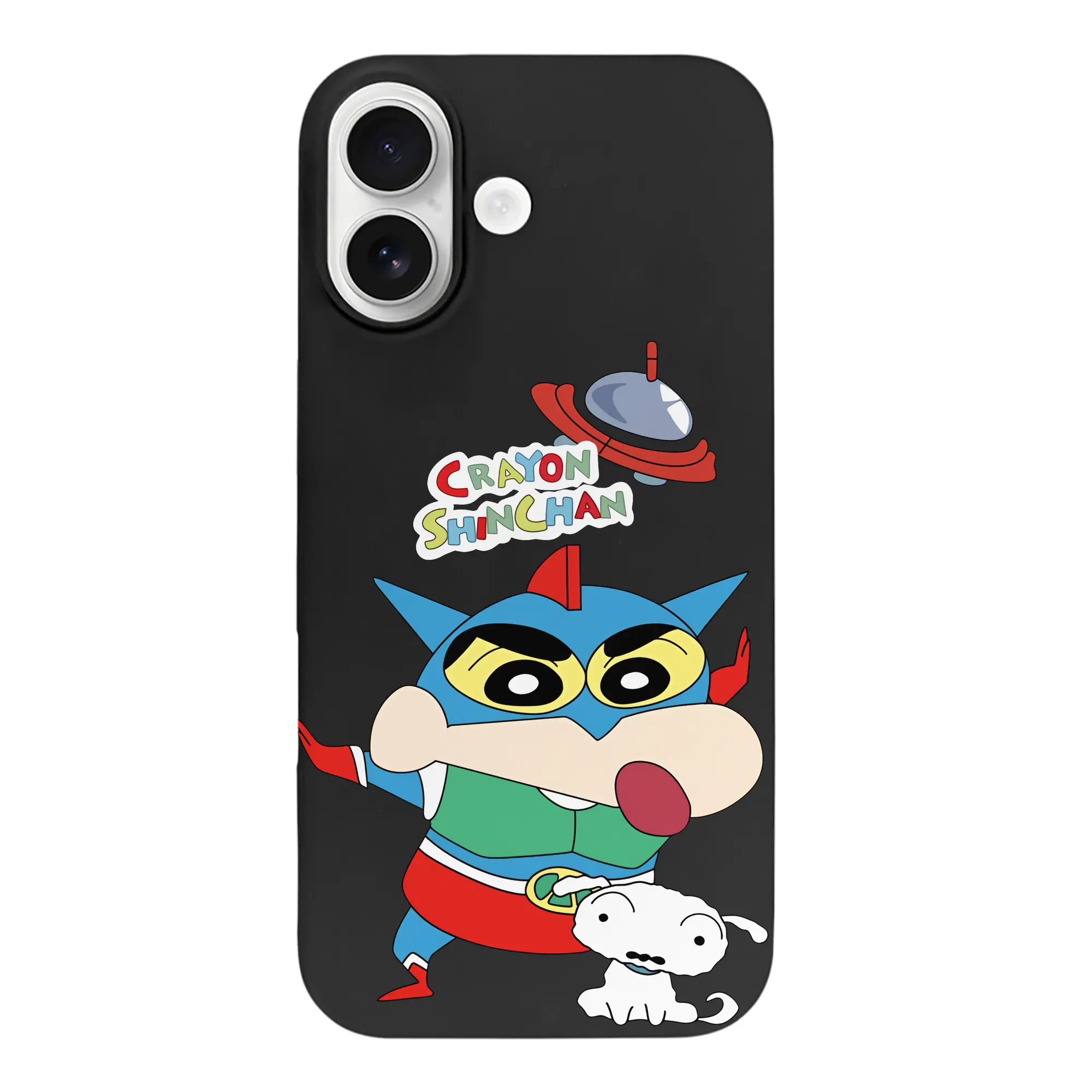 クレヨンしんちゃん グッズ アクション仮面 - iPhone 17 シリーズ シリコンケース 薄型 耐衝撃 指紋防止 ソフトタッチカバー 精密フィット 傷防止 保護ケース iPhone 17/17 Air/17 Pro/17 Pro Max 対応